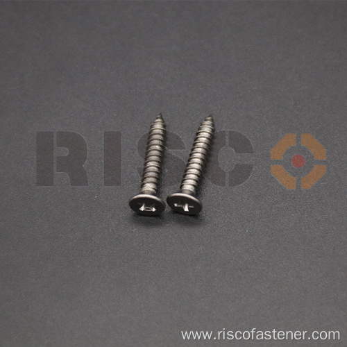 Stainless Steel CSK Head Self Tapping Screw